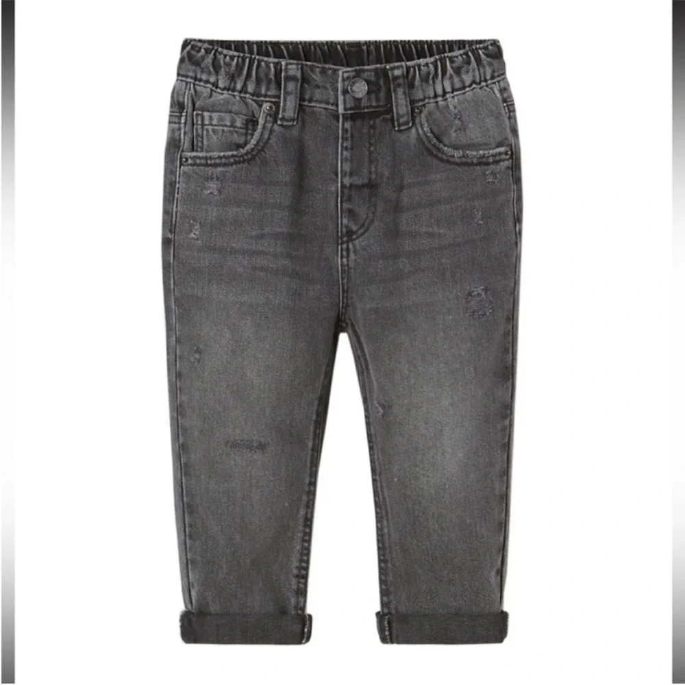 Zara kids, Gray, Low Fit Jeans, 4-5 years